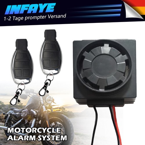 12v motorrad alarmanlage - motorrad,